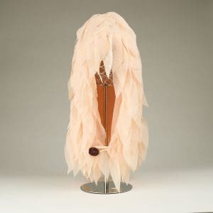 Chiffon Petals, Chiffon Solid, Button with Toggle Closure