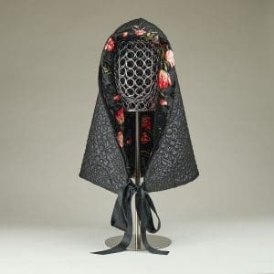 Faux Leather, Floral Velour, Ribbon Ties