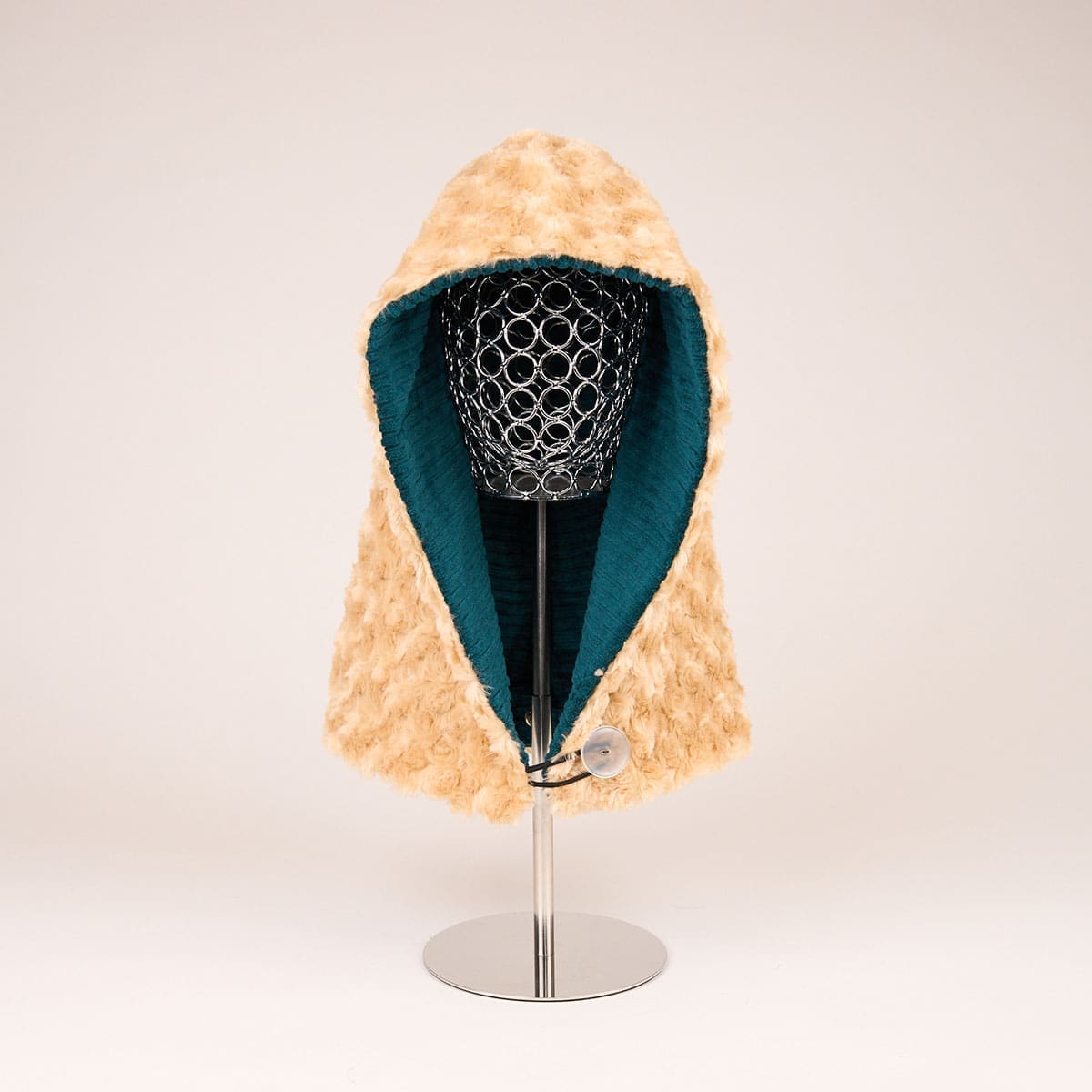 Swirl Faux Fur, Corduroy, Button with Toggle Closure